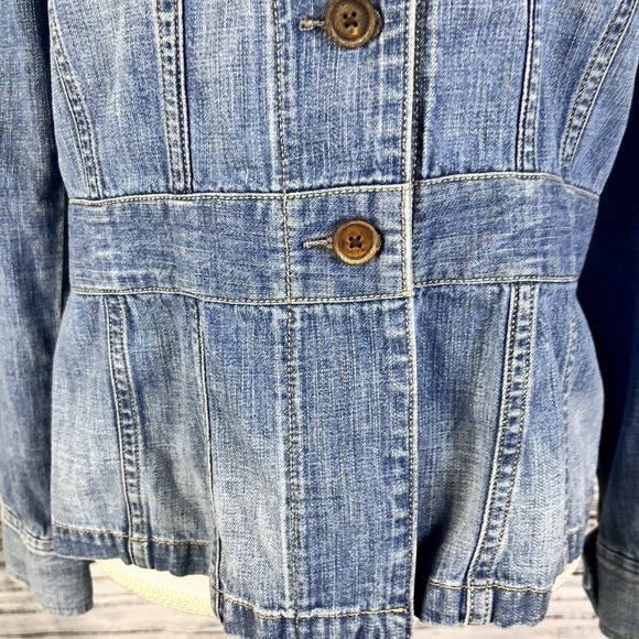 Ralph Lauren Denim Jean Jacket size Small Classic Pockets Casual Western Texan - Picture 10 of 15